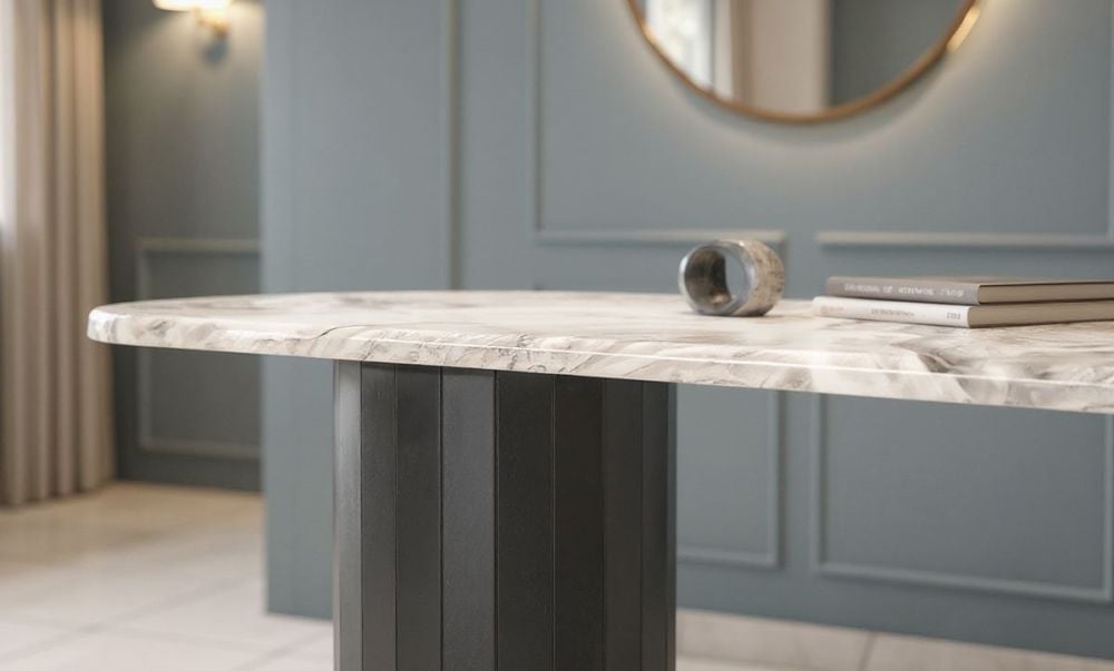 Capri 1600 Hall Table - Black