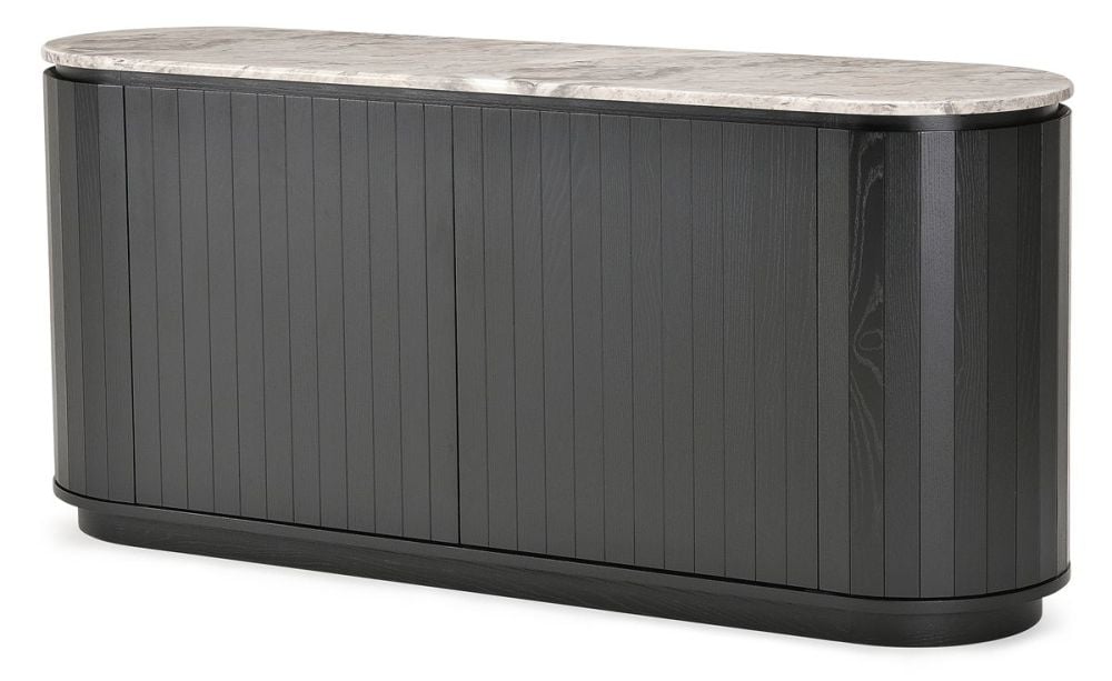 Capri 1760 Medium Buffet - Black