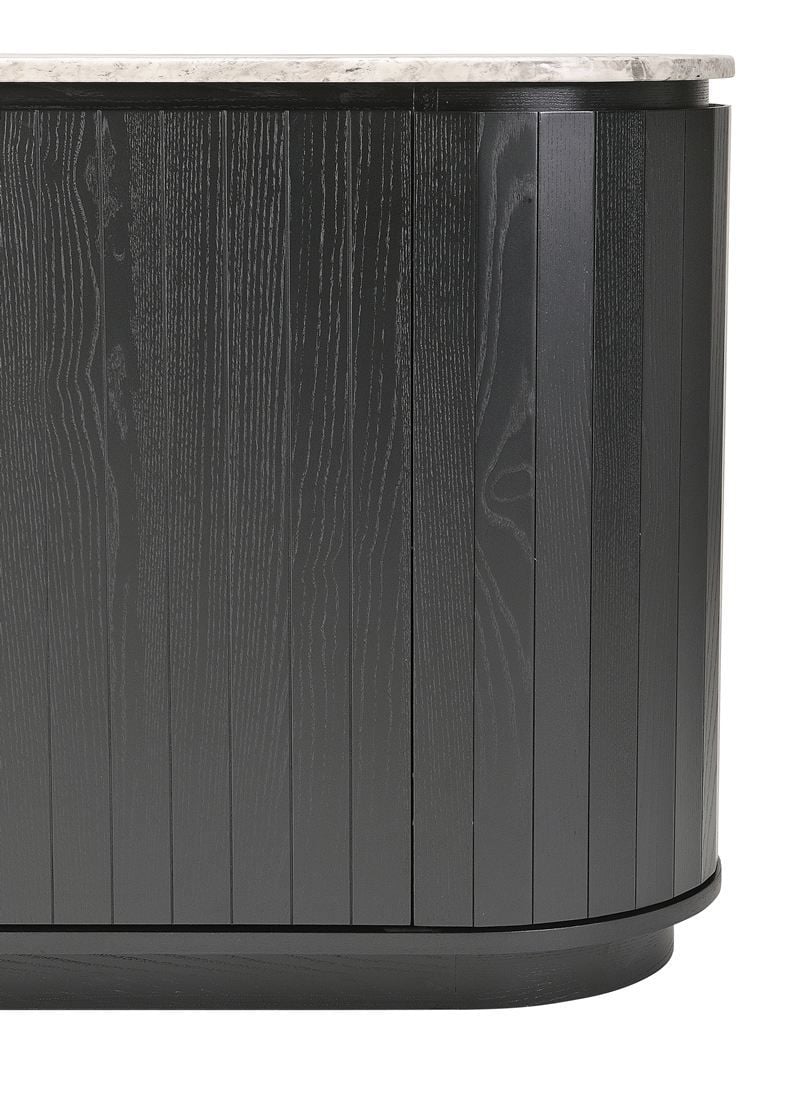 Capri 1760 Medium Buffet - Black