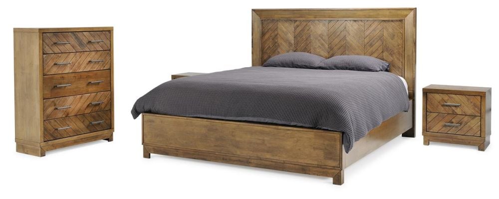 Chevron Queen Bed