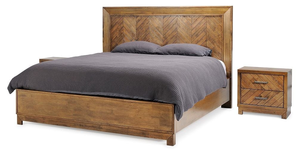 Chevron Queen Bed