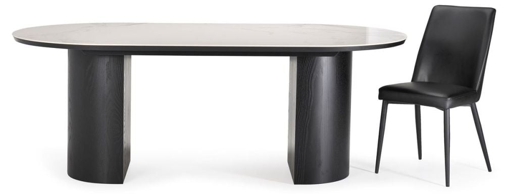 Como 2100 Dining Table - Black