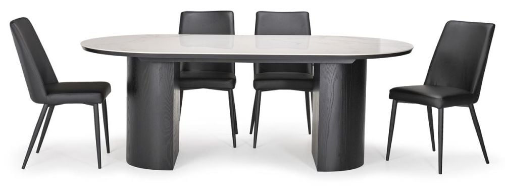 Como 2100 Dining Table - Black