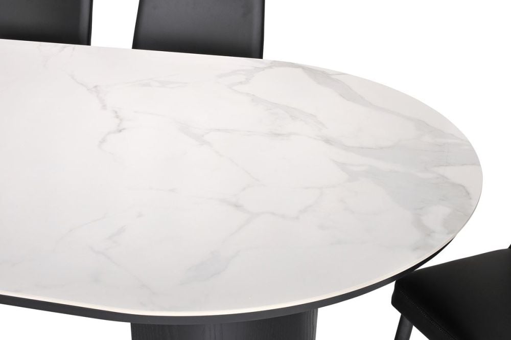 Como 2100 Dining Table - Black