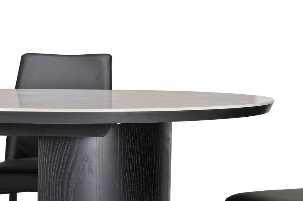 Como 2100 Dining Table - Black
