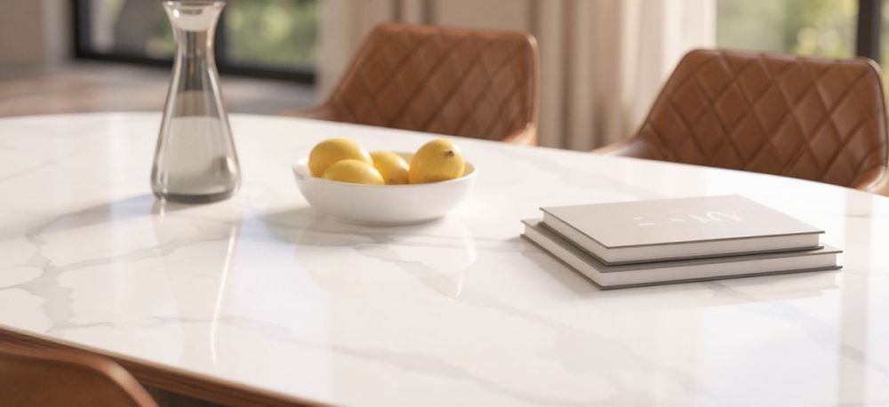Como 2100 Dining Table - Walnut