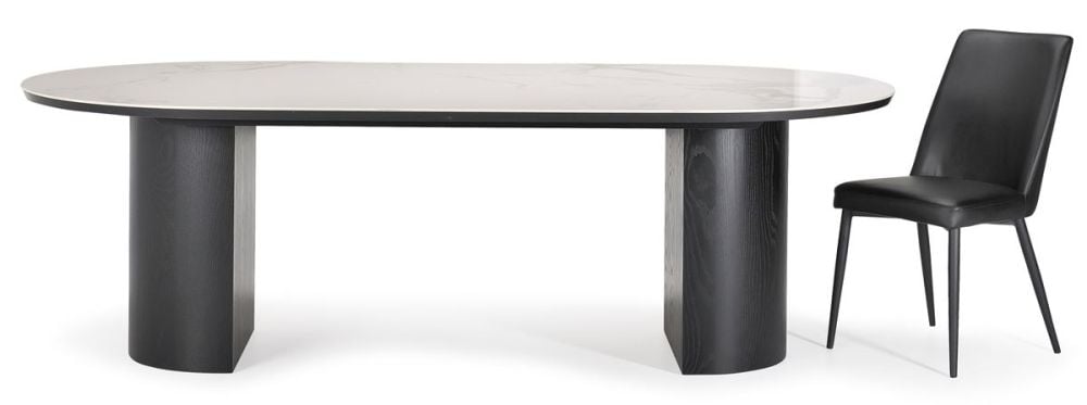 Como 2400 Dining Table - Black