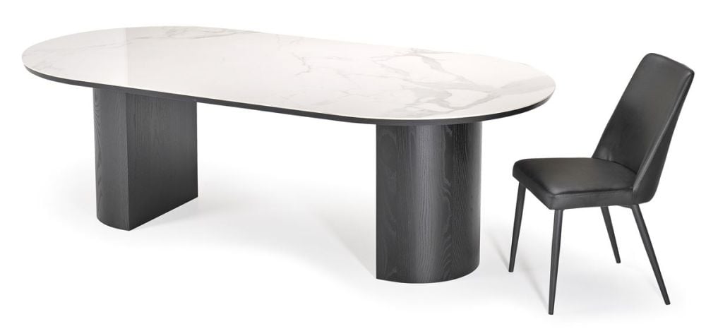 Como 2400 Dining Table - Black