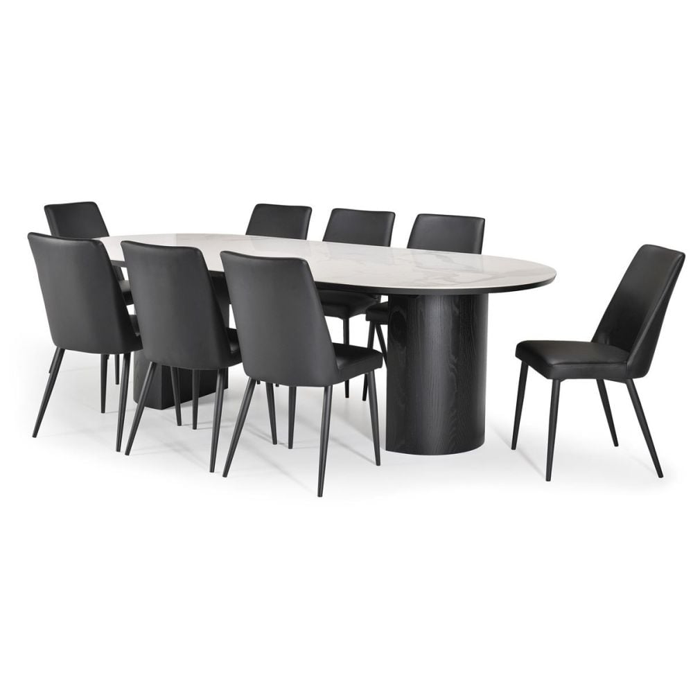 Como 2400 Dining Table - Black