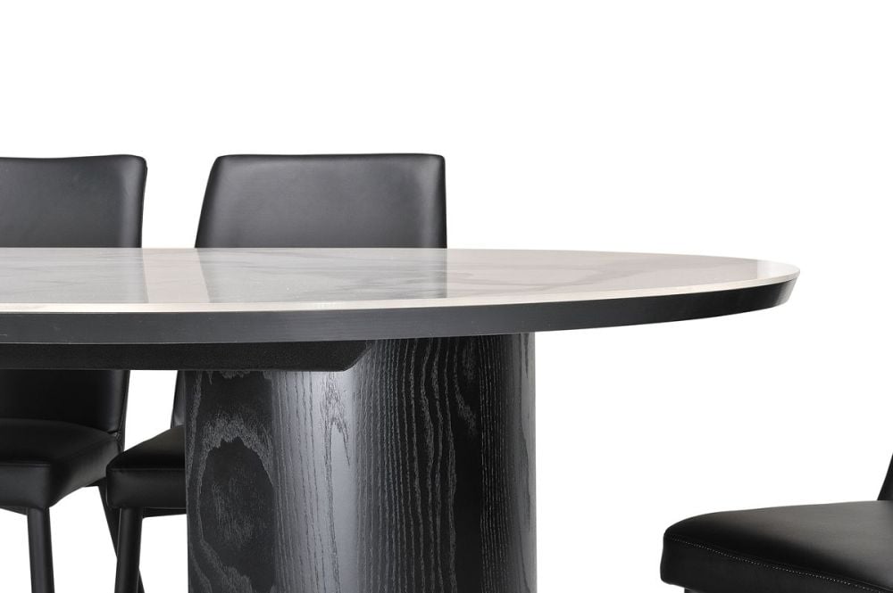Como 2400 Dining Table - Black