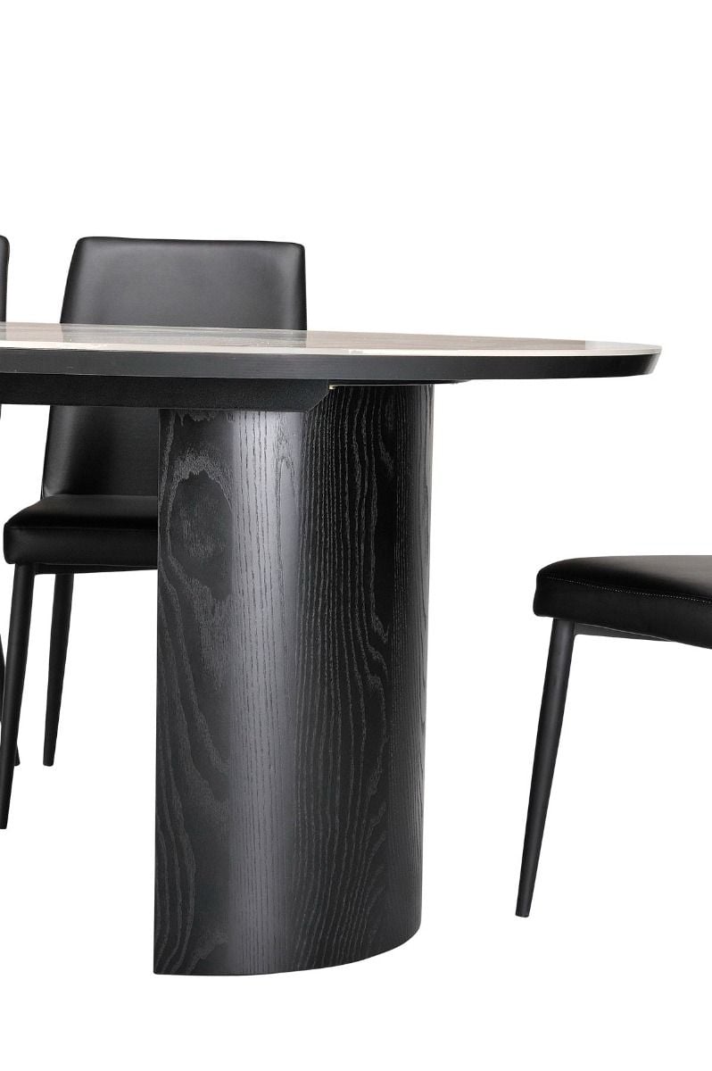 Como 2400 Dining Table - Black