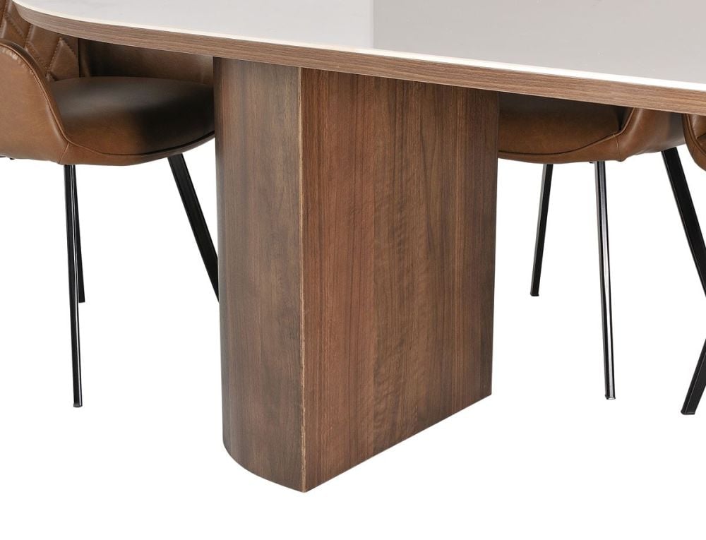 Como 2400 Dining Table - Walnut