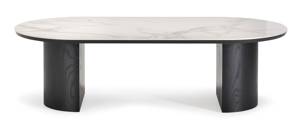 Como Rectangle Coffee Table - Black