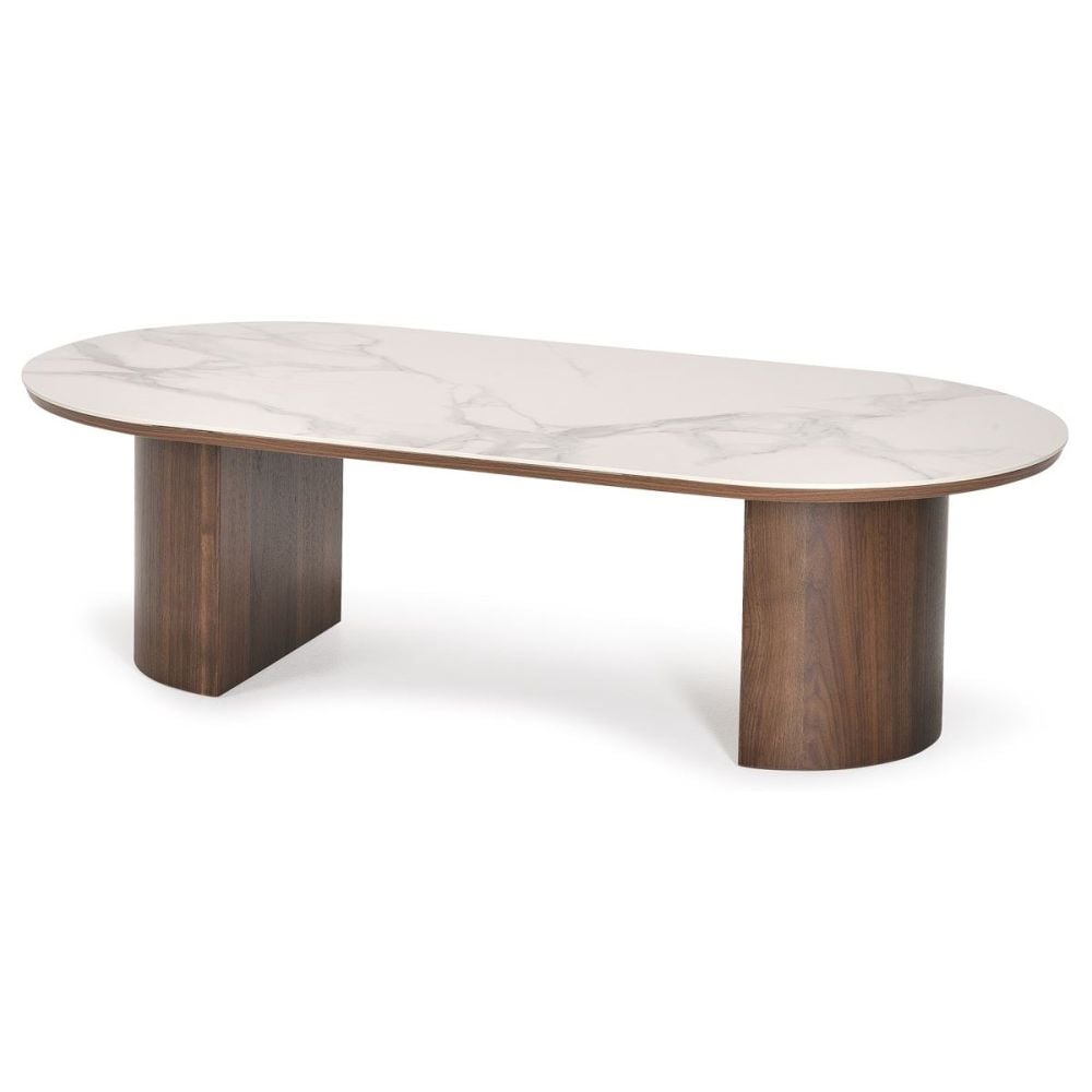 Como Rectangle Coffee Table - Walnut