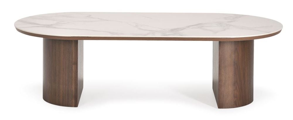 Como Rectangle Coffee Table - Walnut