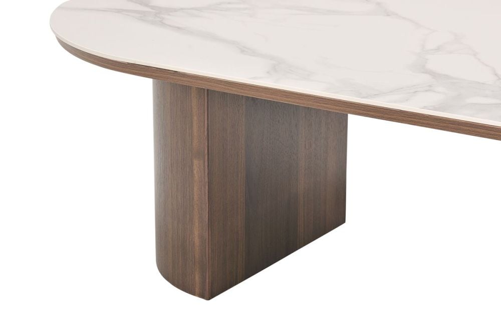Como Rectangle Coffee Table - Walnut
