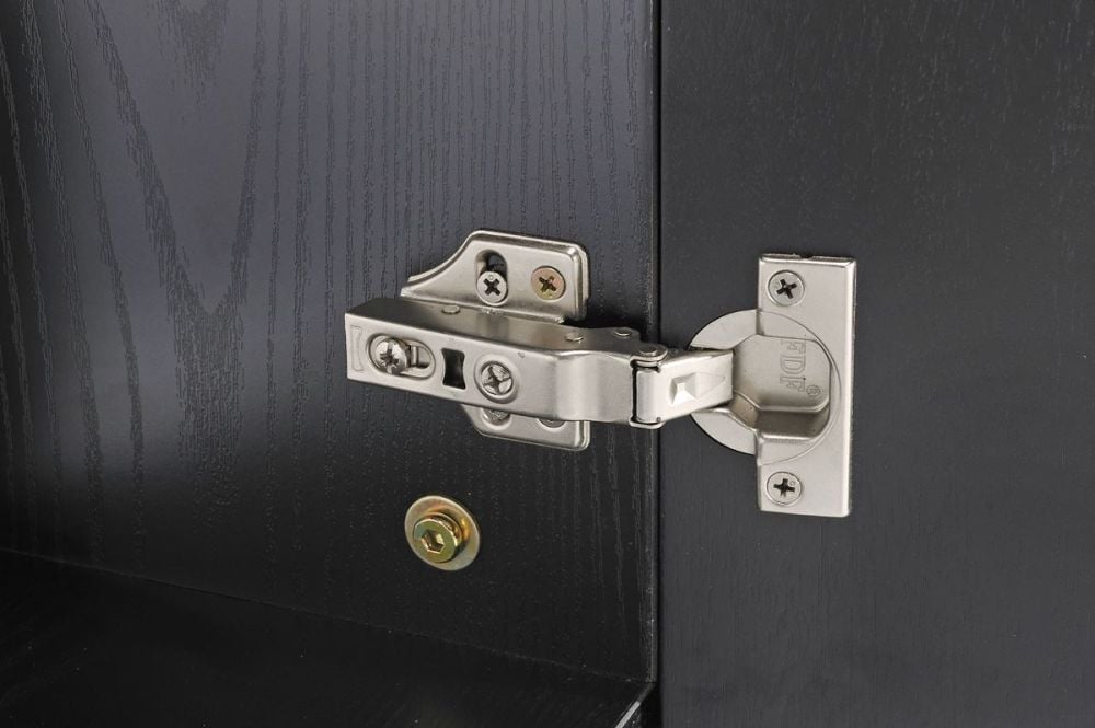 Como 4 Door Buffet - Black