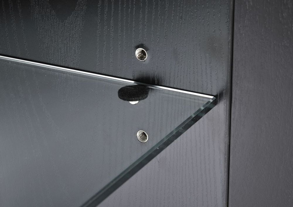 Como 4 Door Buffet - Black