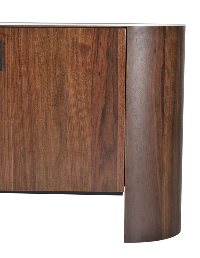 Como 4 Door Buffet - Walnut