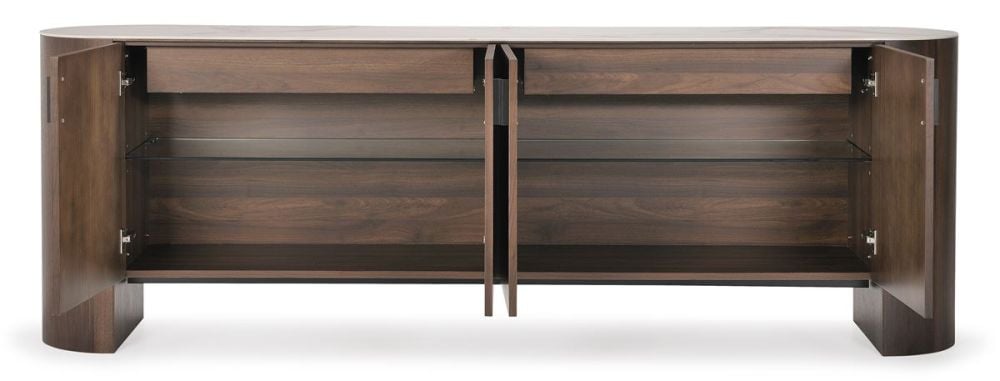Como 4 Door Buffet - Walnut