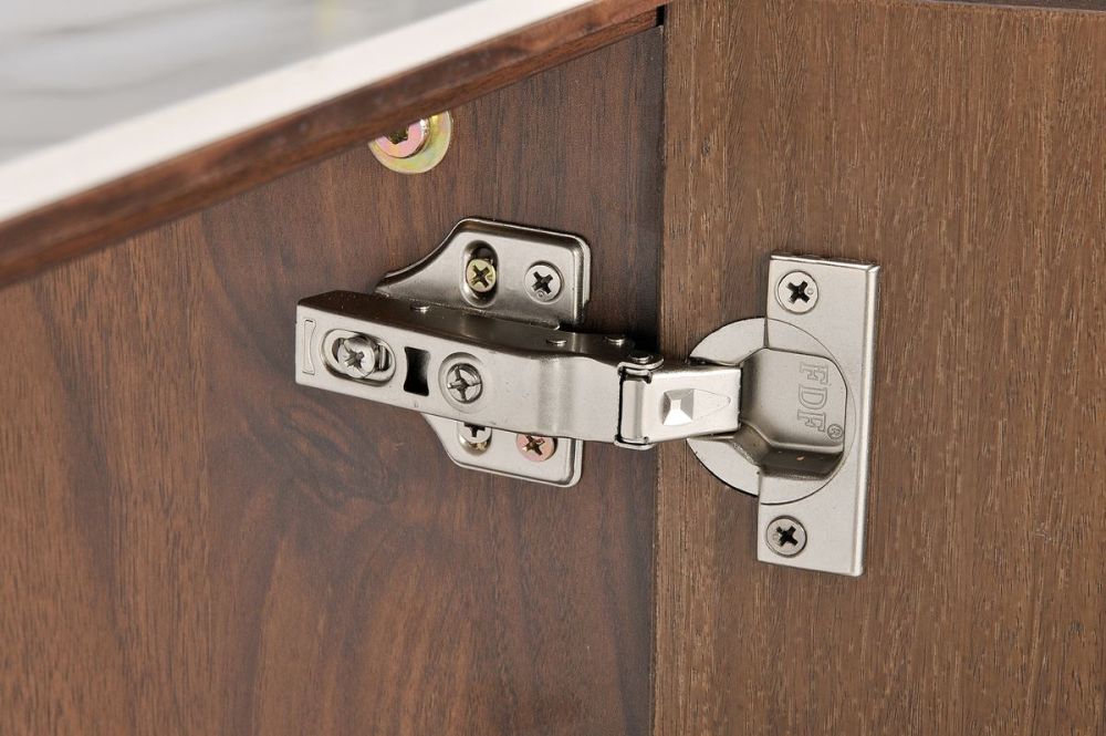 Como 4 Door Entertainment Unit - Walnut