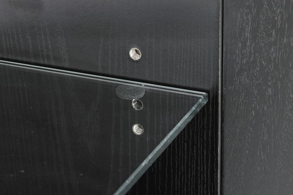 Como 3 Door Buffet - Black