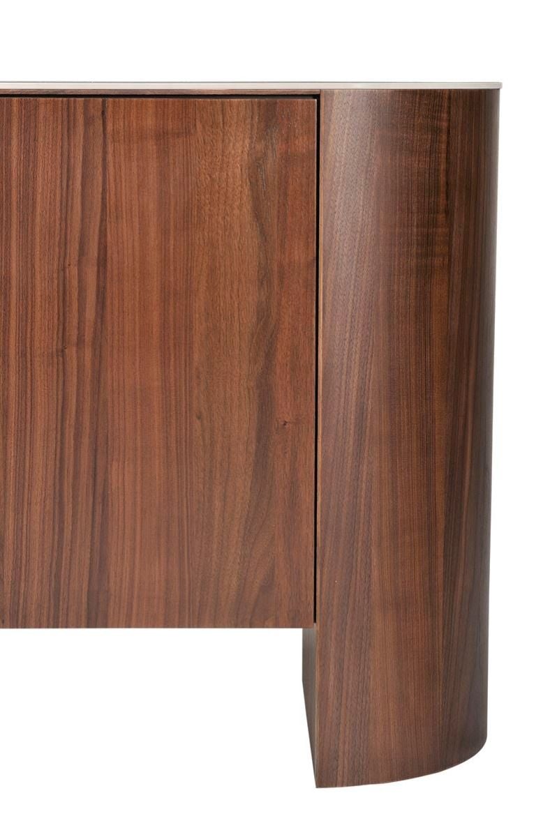 Como 3 Door Buffet - Walnut