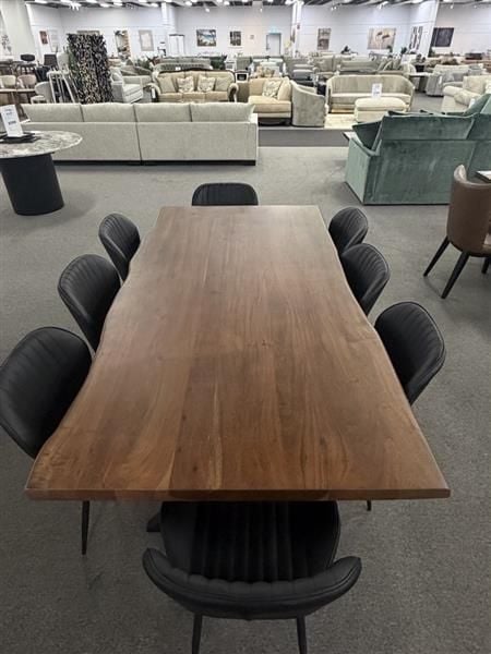 Macedon 2100 Dining Table + 8x Ace Dining Chairs