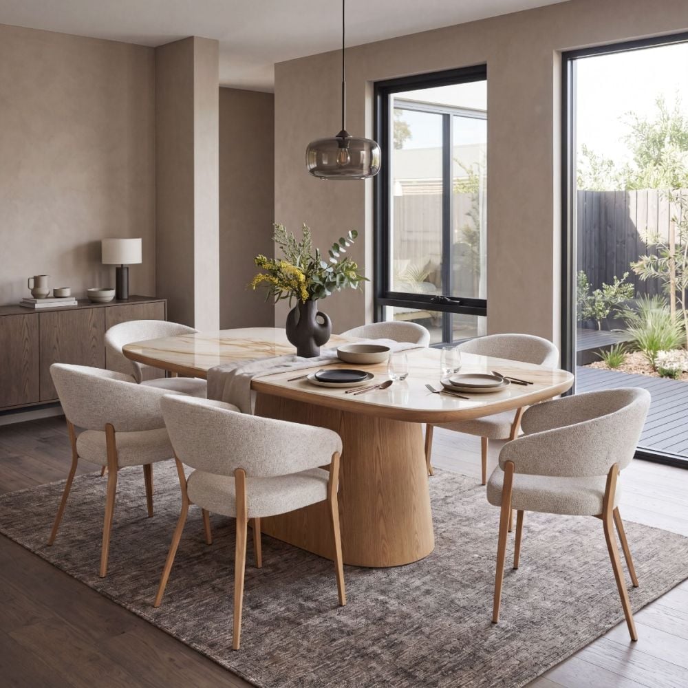 Evoke 2100 Dining Table - Natural Ash