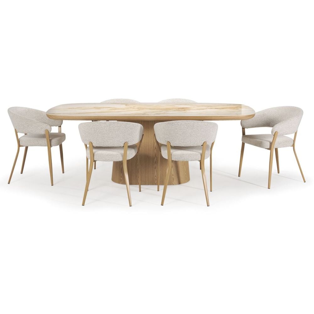 Evoke 2100 Dining Table - Natural Ash