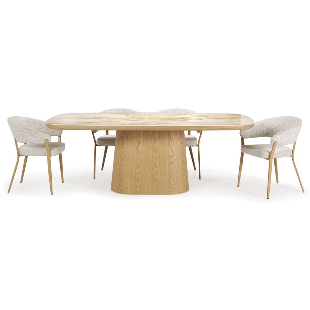 Evoke 2100 Dining Table - Natural Ash