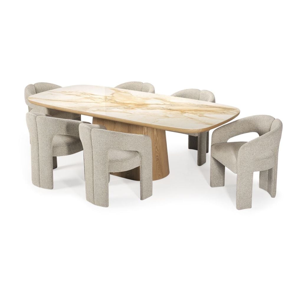 Evoke 2400 Dining Table - Natural Ash