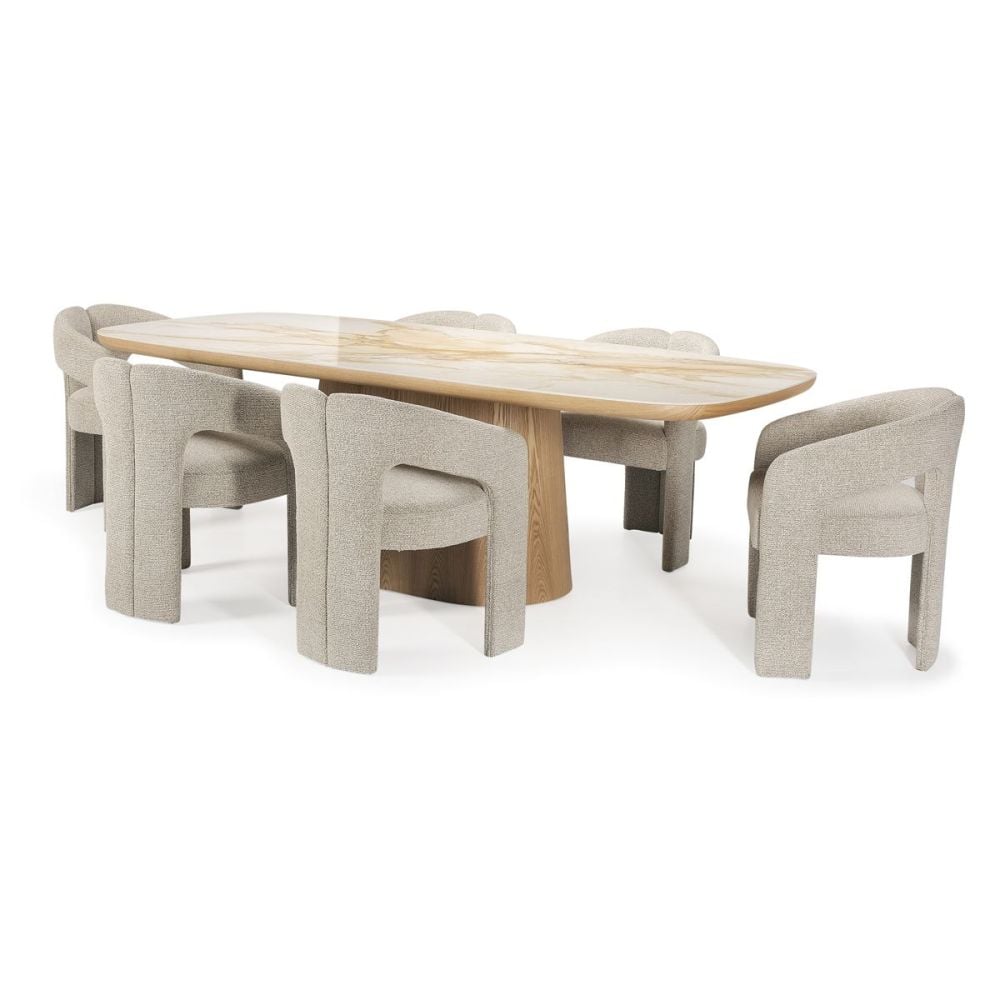 Evoke 2400 Dining Table - Natural Ash