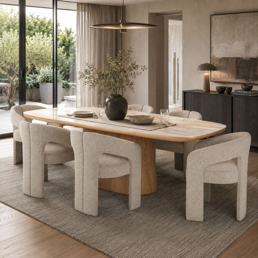 Evoke 2400 Dining Table - Natural Ash