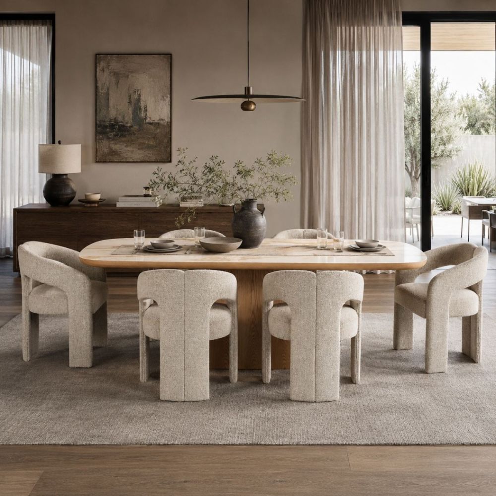 Evoke 2400 Dining Table - Natural Ash