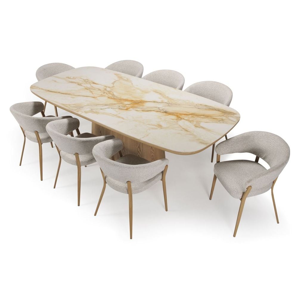 Evoke 2400 Dining Table - Natural Ash