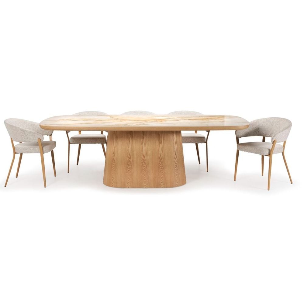 Evoke 2400 Dining Table - Natural Ash
