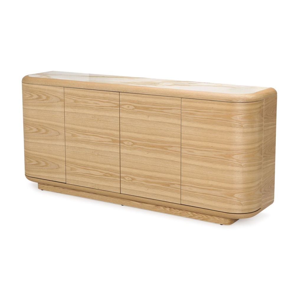 Evoke 4 Door Buffet - Natural Ash