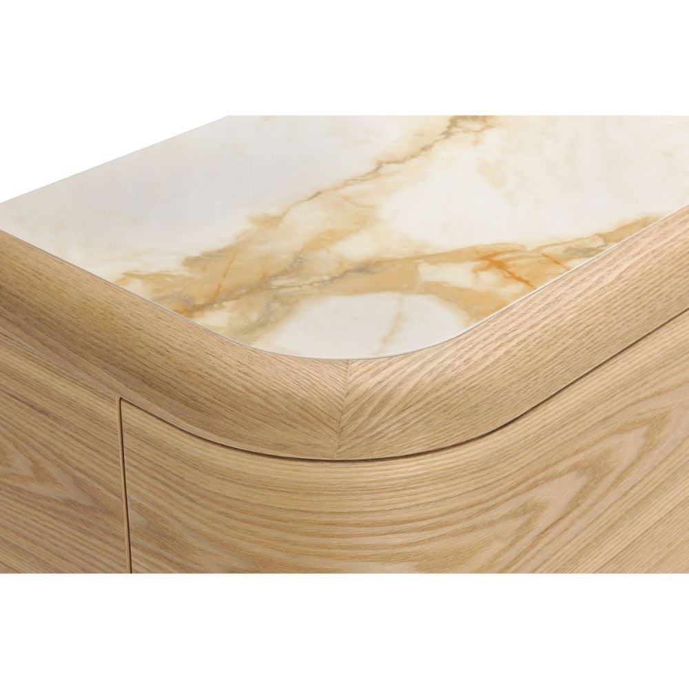 Evoke 4 Door Buffet - Natural Ash