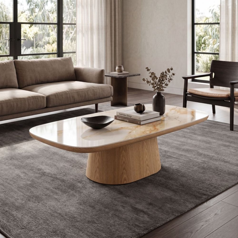 Evoke 1400 Coffee Table - Natural Ash