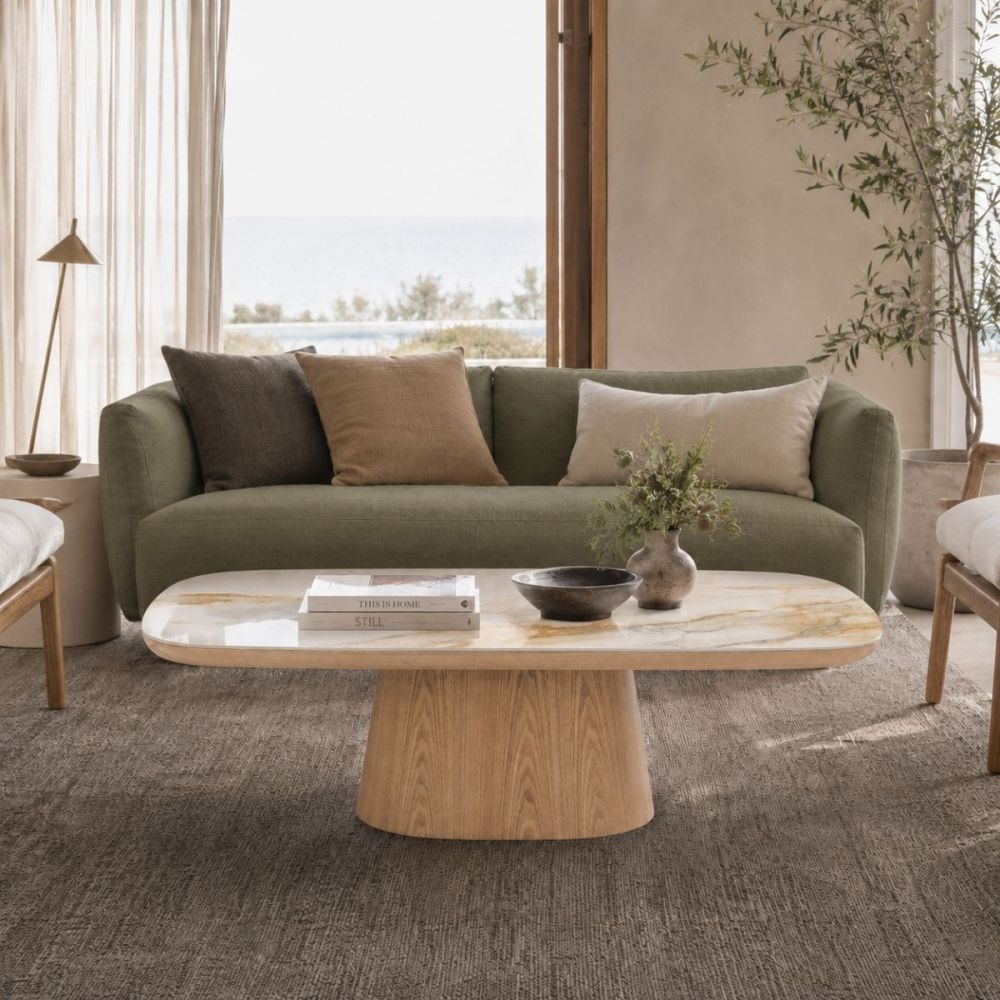 Evoke 1400 Coffee Table - Natural Ash