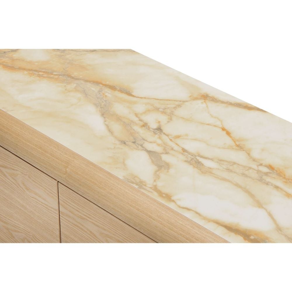 Evoke 2100 Entertainment Unit - Natural Ash