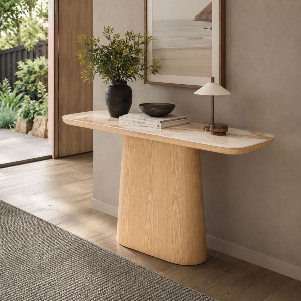 Evoke 1500 Hall Table - Natural Ash
