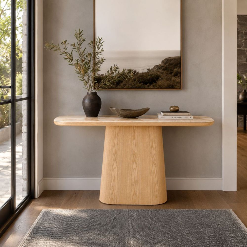 Evoke 1500 Hall Table - Natural Ash