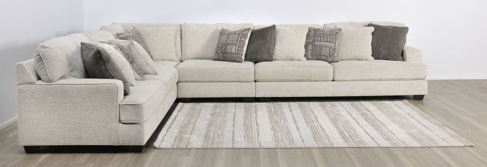 Harbor 6 Seater Corner Lounge Suite + Ottoman