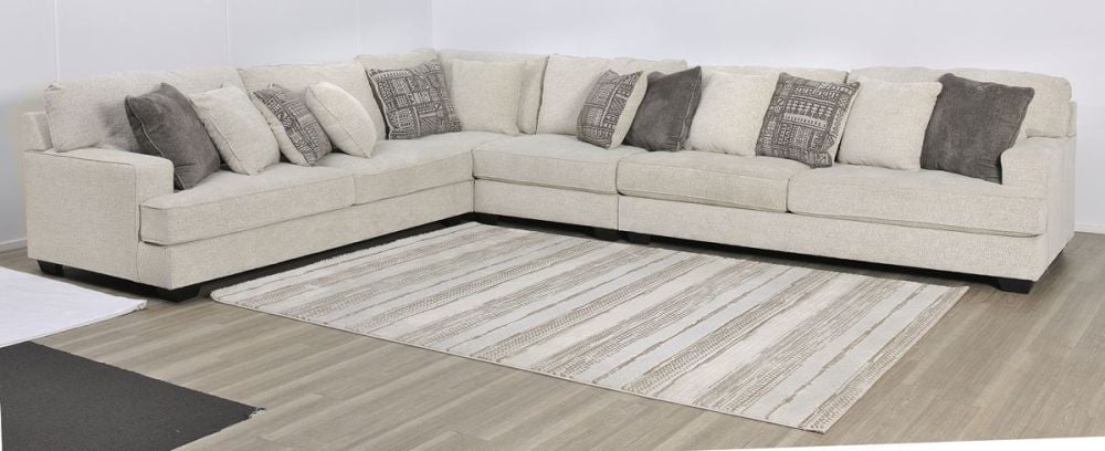 Harbor 6 Seater Corner Lounge Suite + Ottoman