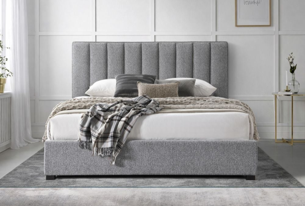 Harvest Double Bed - Grey