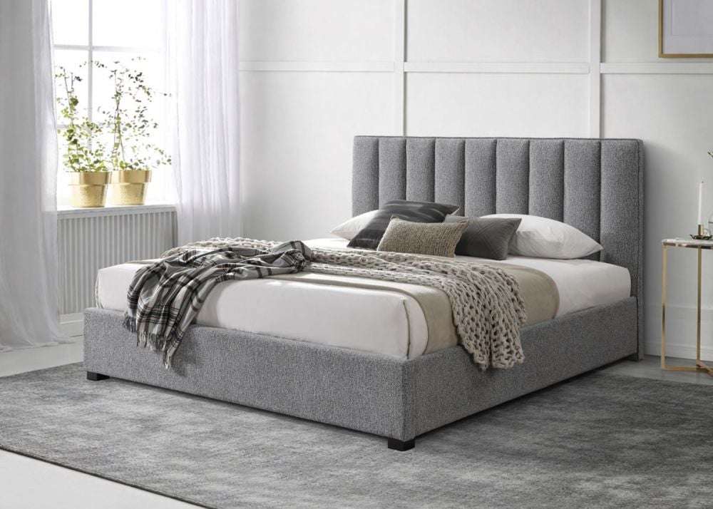 Harvest Double Bed - Grey