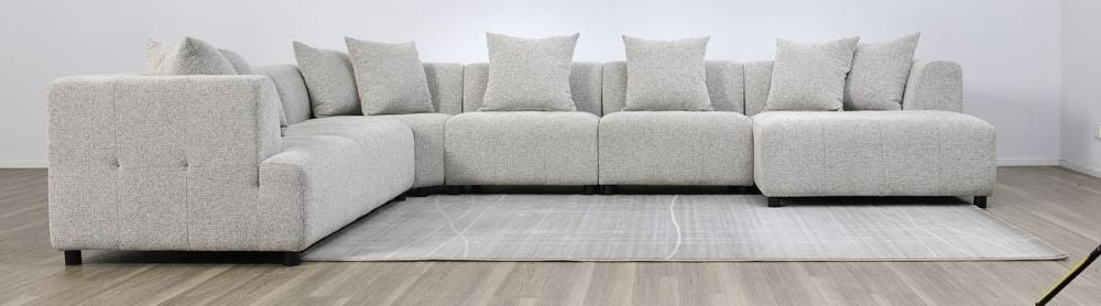Holly 7 Seater Corner Chaise Suite - RAF Chaise