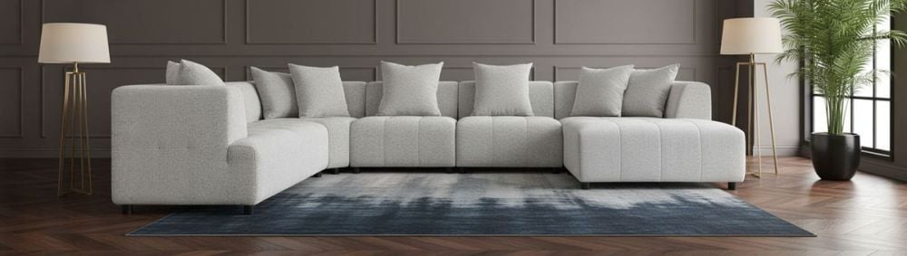 Holly 7 Seater Corner Chaise Suite